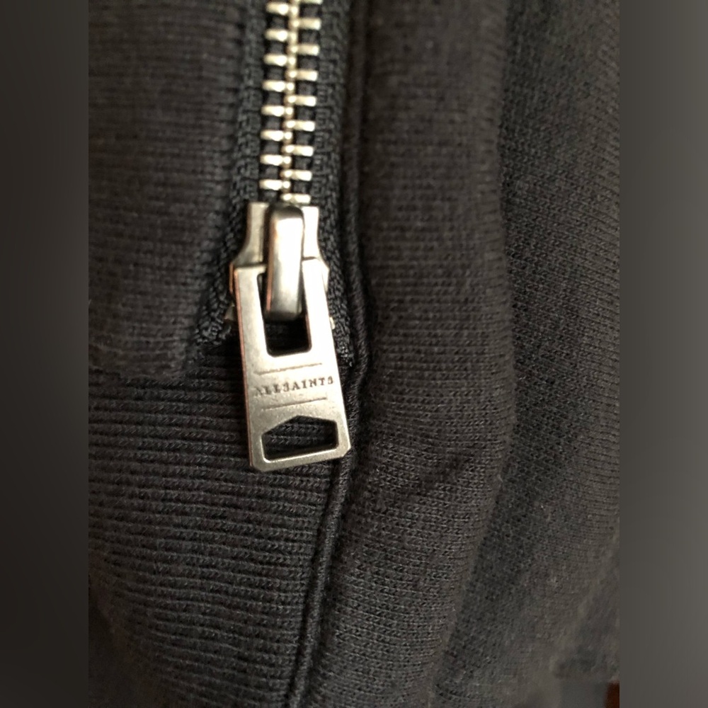 ALLSAINTS Dahlia Sweatshirt (LARGE) in BLACK - Picture 4 of 6